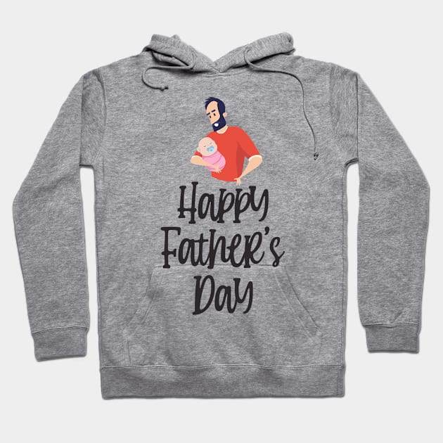 Happy Fathers Day & baby Hoodie by holidaystore